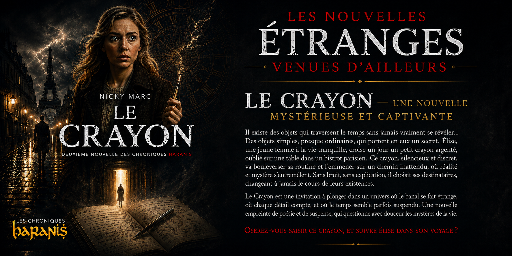 Le crayon - bannière PA